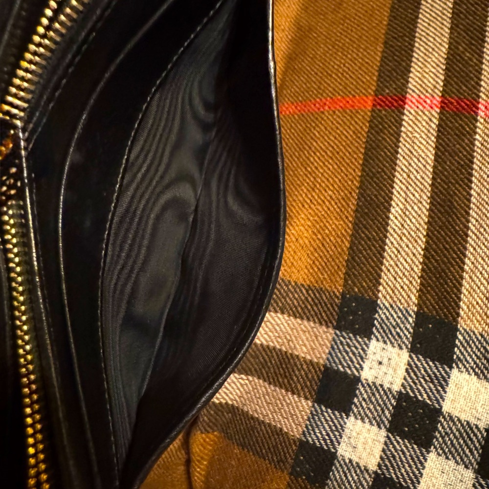 Prada Black Leather Wallet On Chain - Picture 9 of 15